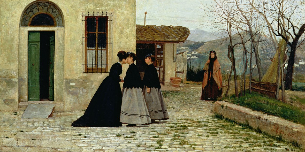 Ziyaret, 1868 by Silvestro Lega