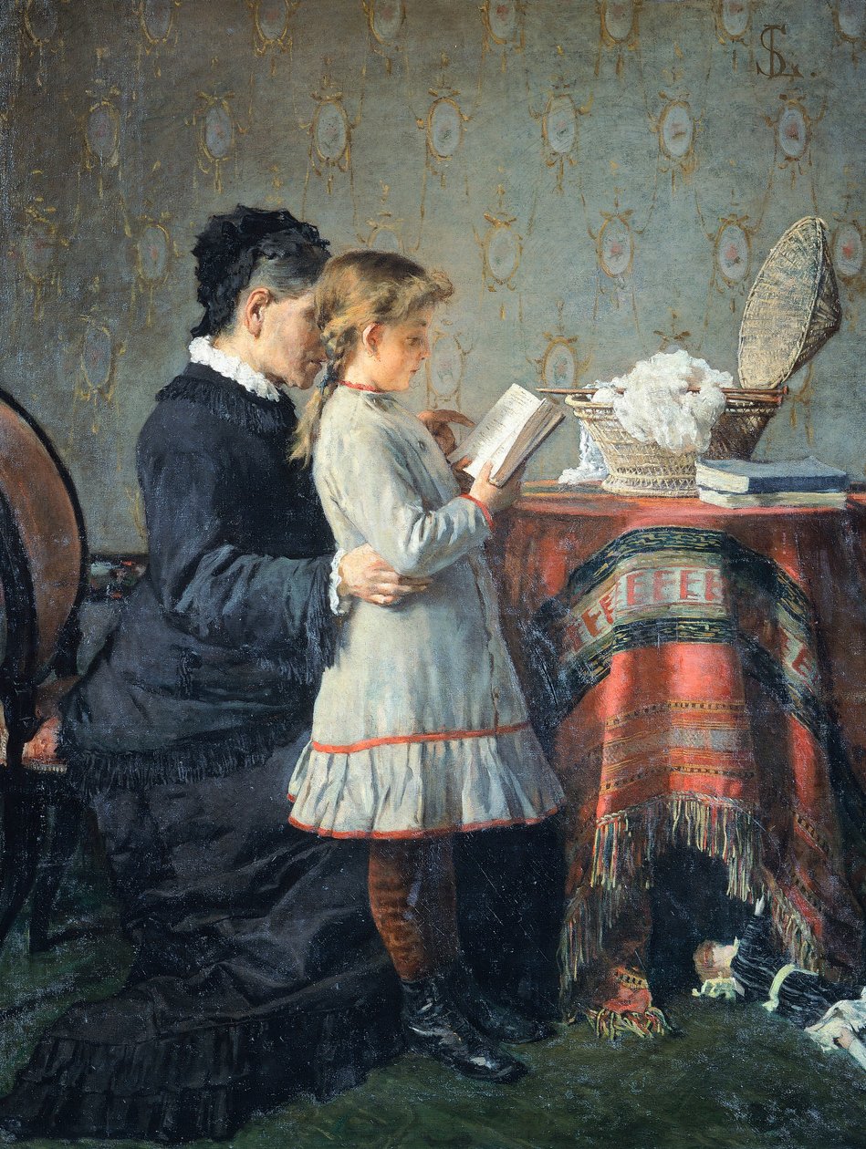 büyükannenin dersleri by Silvestro Lega