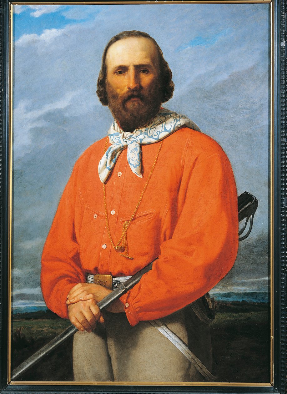 Giuseppe Garibaldi'nin Portresi by Silvestro Lega