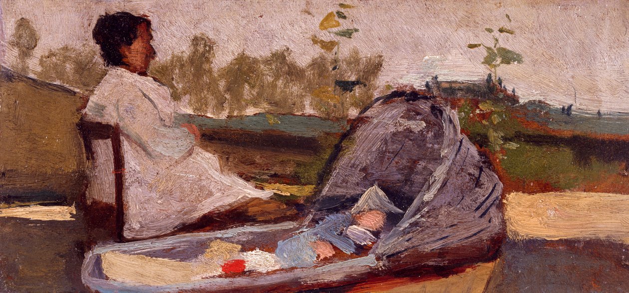 Beşik, Silvestro Lega by Silvestro Lega