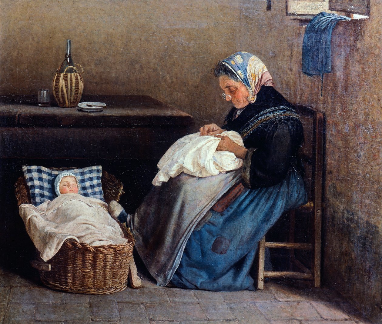 Büyükanne Silvestro Lega by Silvestro Lega