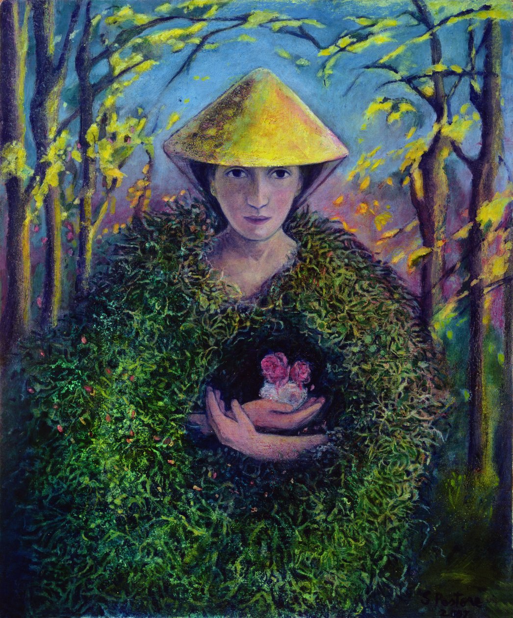 Yeşil Mantolu Brighid, 2007 by Silvia Pastore