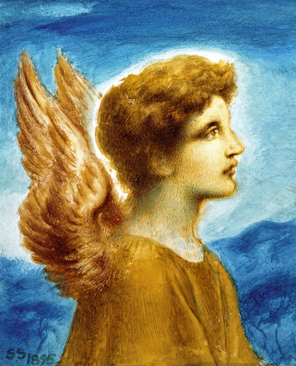 Melek Çocuk, 1895 by Simeon Solomon