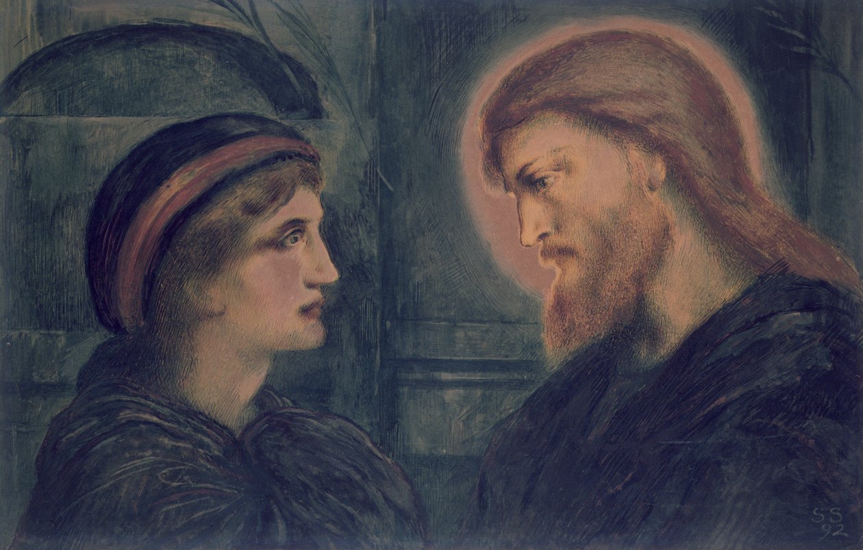 Mesih ve Gençlik, 1892 by Simeon Solomon
