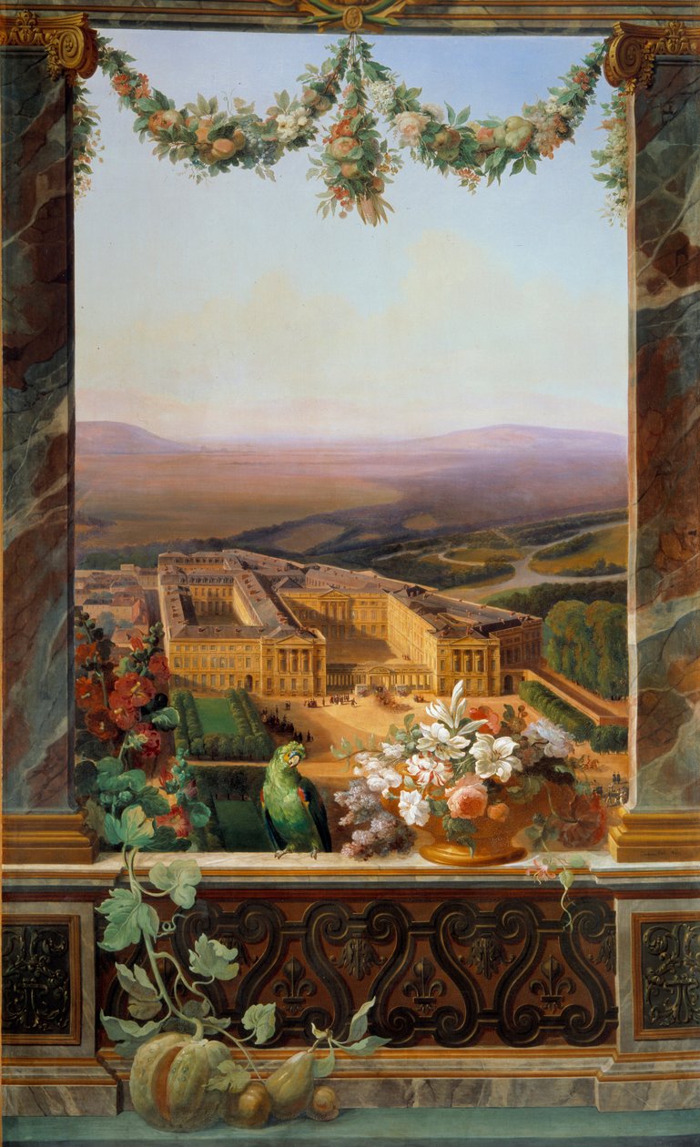 Simeon Fort (1793-1861) tarafından Compiegne Kalesi