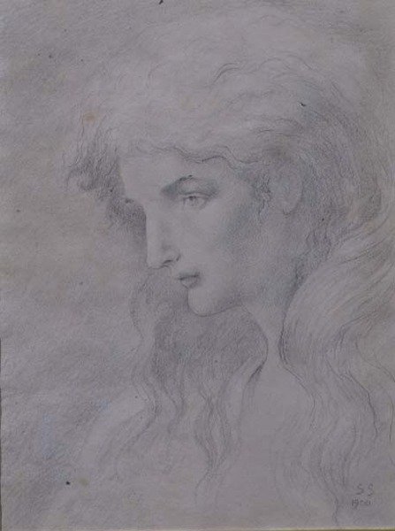 alegorik kafa by Simeon Solomon