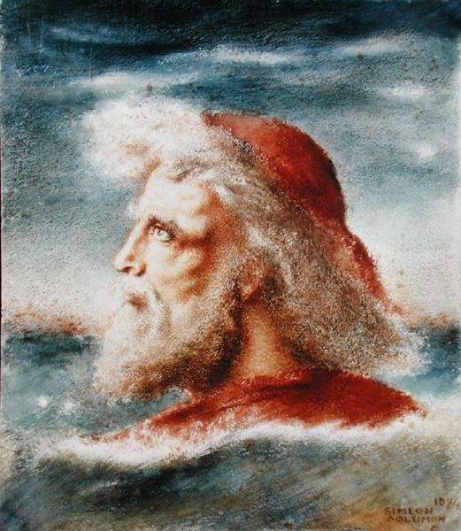 Bir Adamın Başı by Simeon Solomon