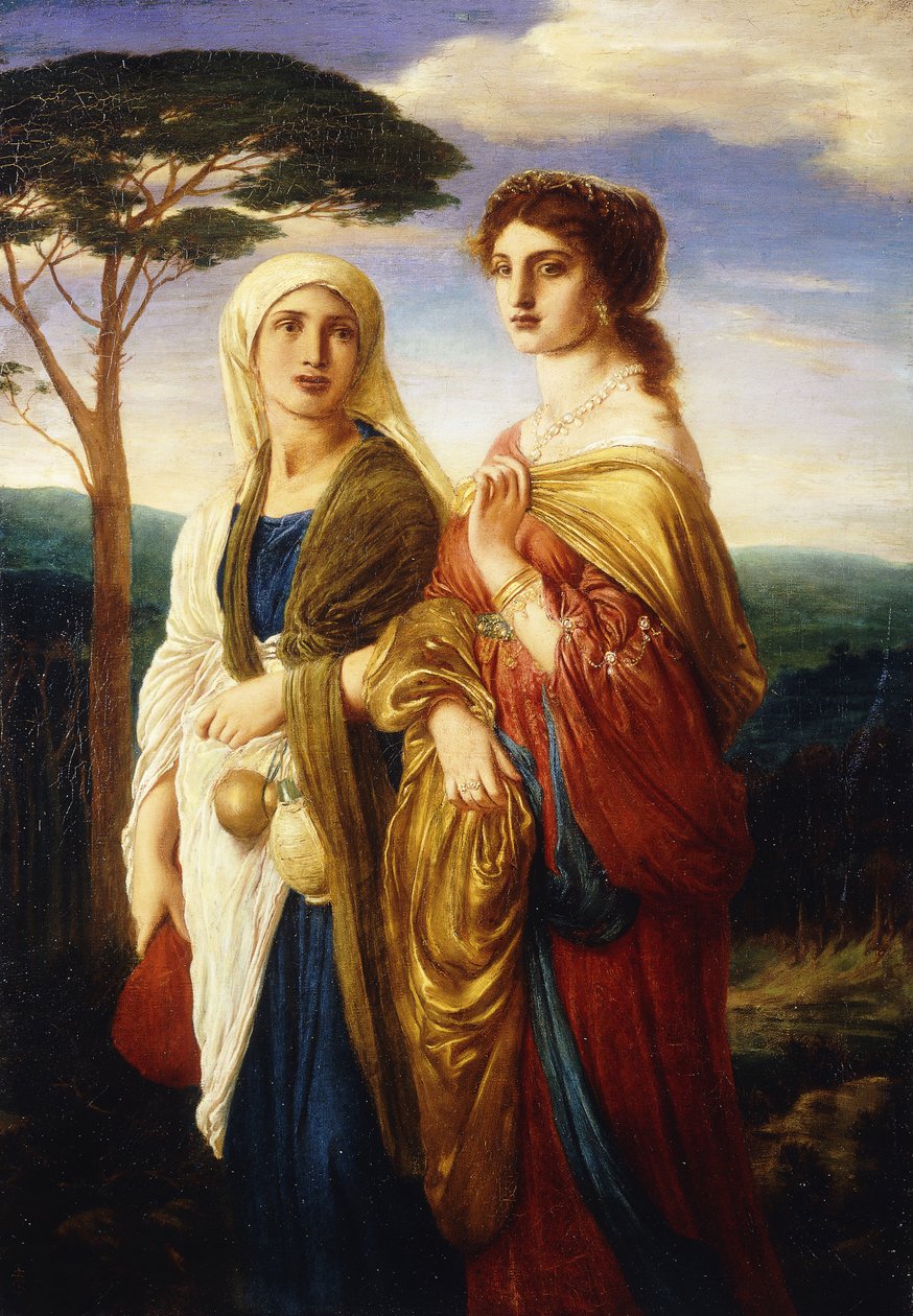 Judith ve Görevlisi, 1867 by Simeon Solomon