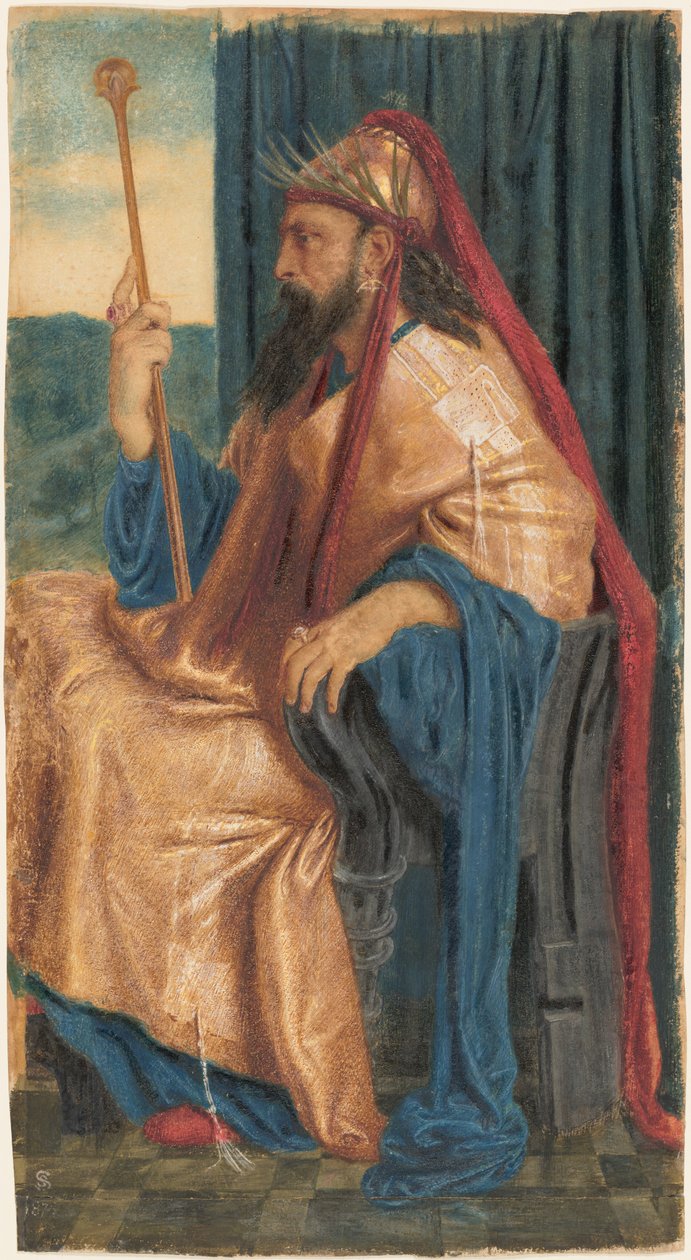 Kral Solomon by Simeon Solomon
