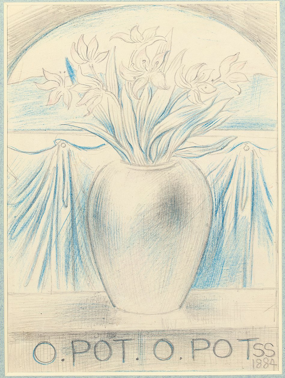 O Pot O Pot, 1884 by Simeon Solomon