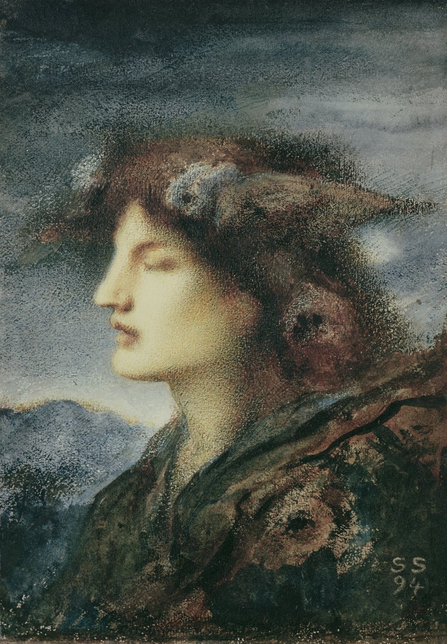 uyku, 1894 by Simeon Solomon