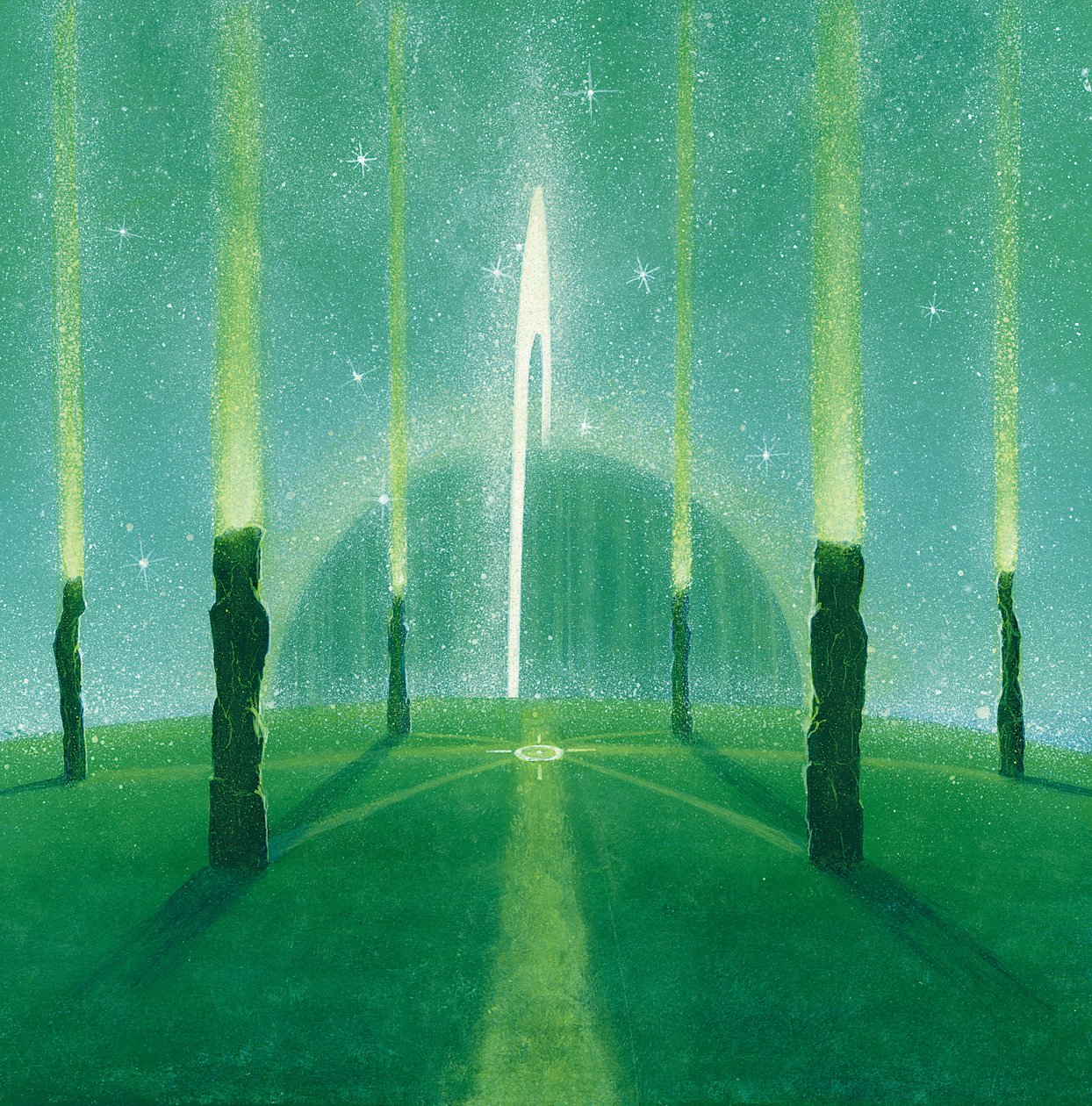 İç Yollar (tuval üzerine akrilik) by Simon Cook