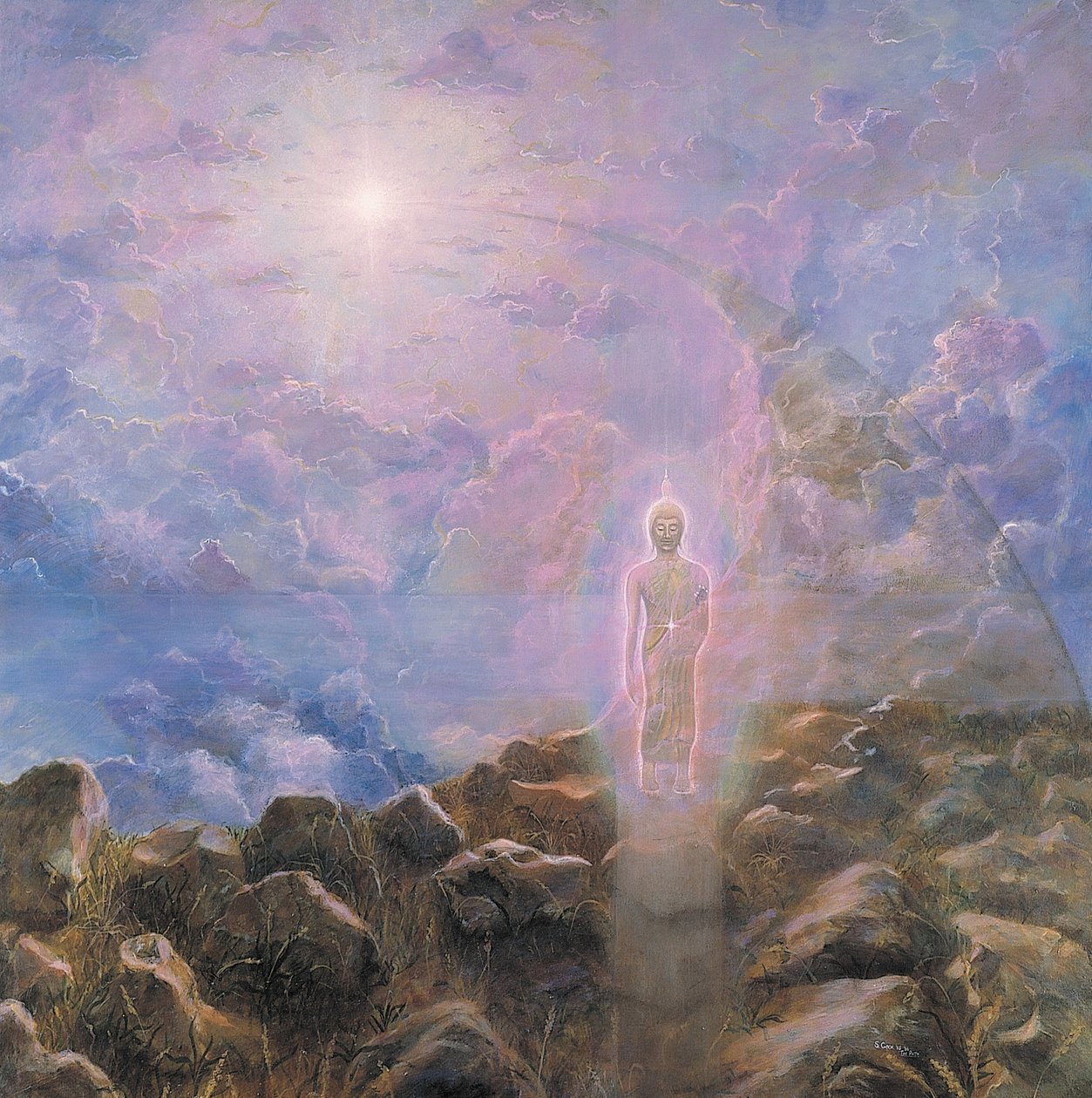 Yol (tuval üzerine akrilik) by Simon Cook