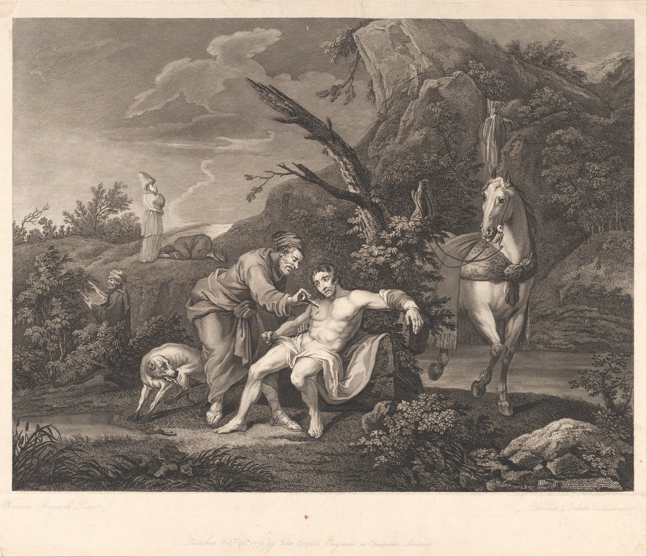 İyi Samiriyeli by Simon Francois Ravenet