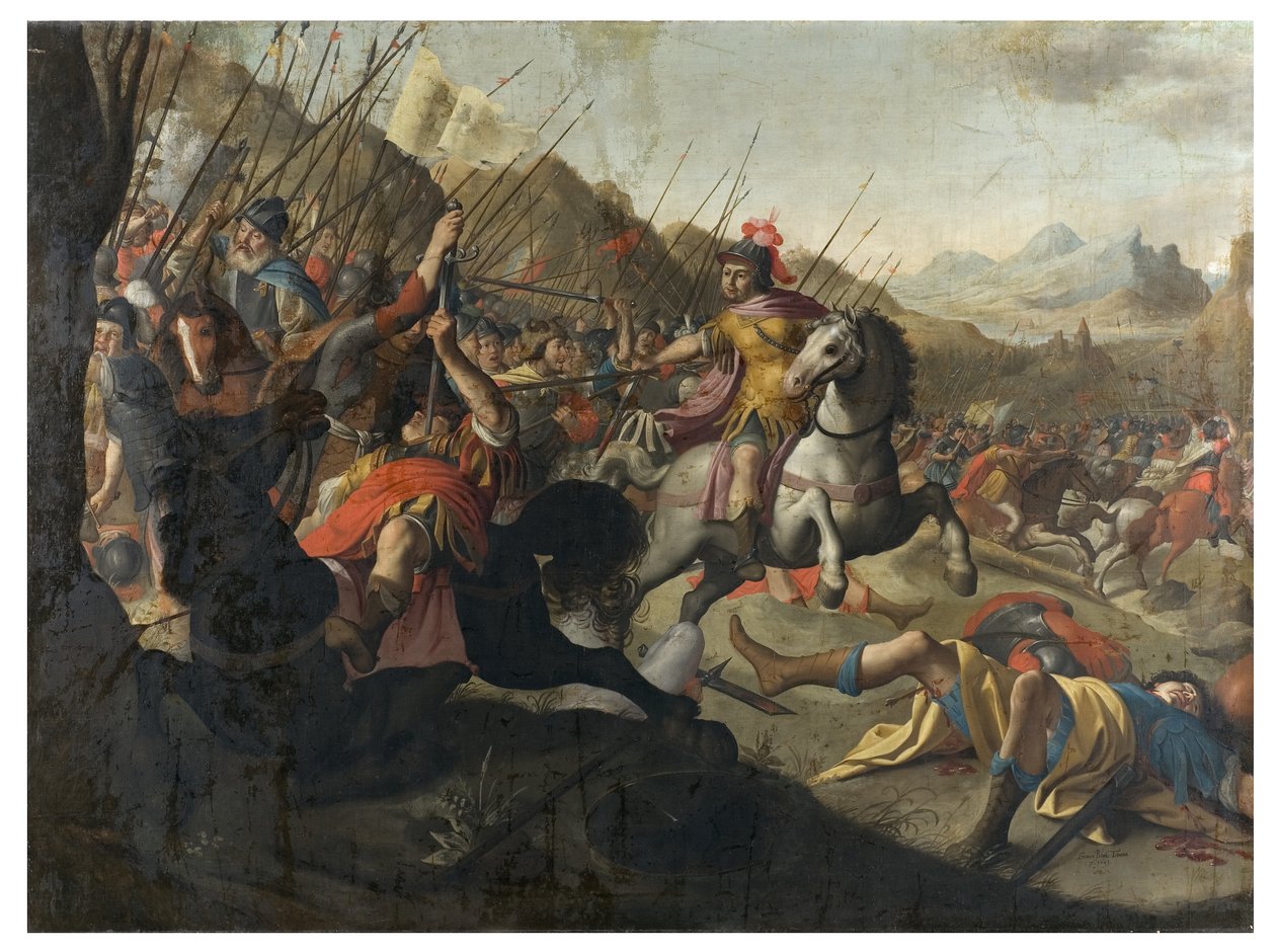 Bir Roma Savaşı, 1641 by Simon Peter Tilemann