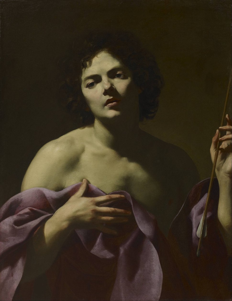 Saint Sebastian  by Simon Vouet
