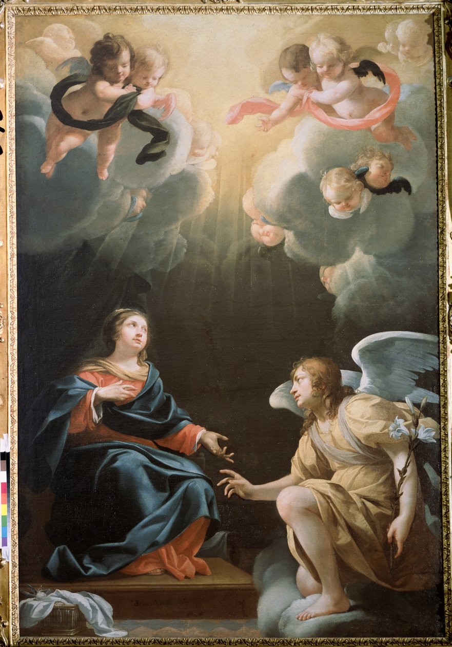 The Annunciation, 1632  by Simon Vouet