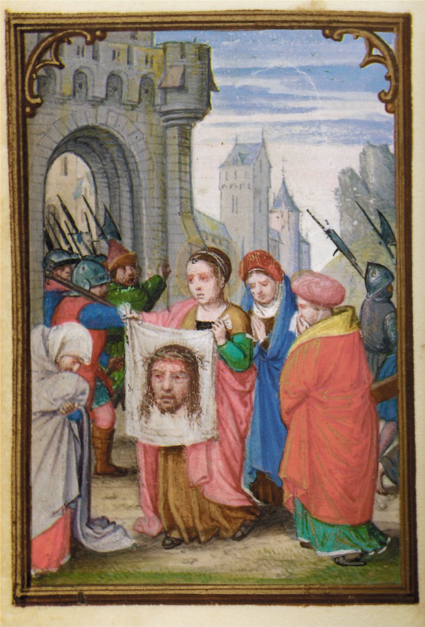 Minyatür bir Saatler Kitabından bir folyo, Roma kullanımı, Bruges, 1530-35 by Simon Bening
