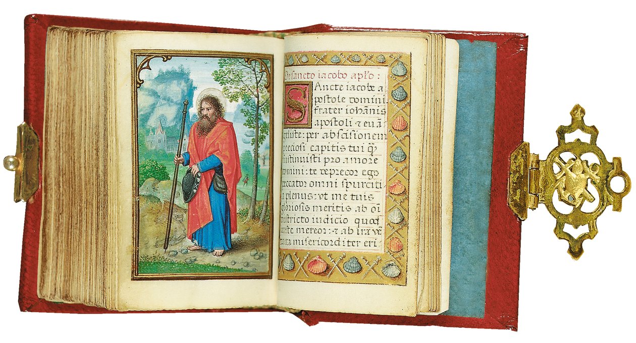 Minyatür bir Saatler Kitabından bir folyo, Roma kullanımı, Bruges, 1530-35 by Simon Bening