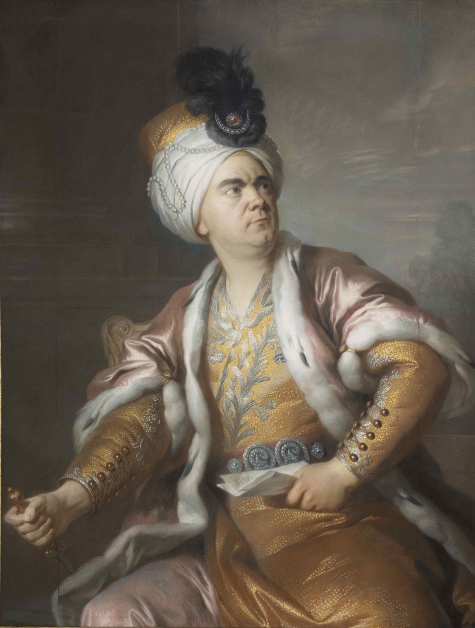 Aktör Lekain 1729-1778, Voltaire
