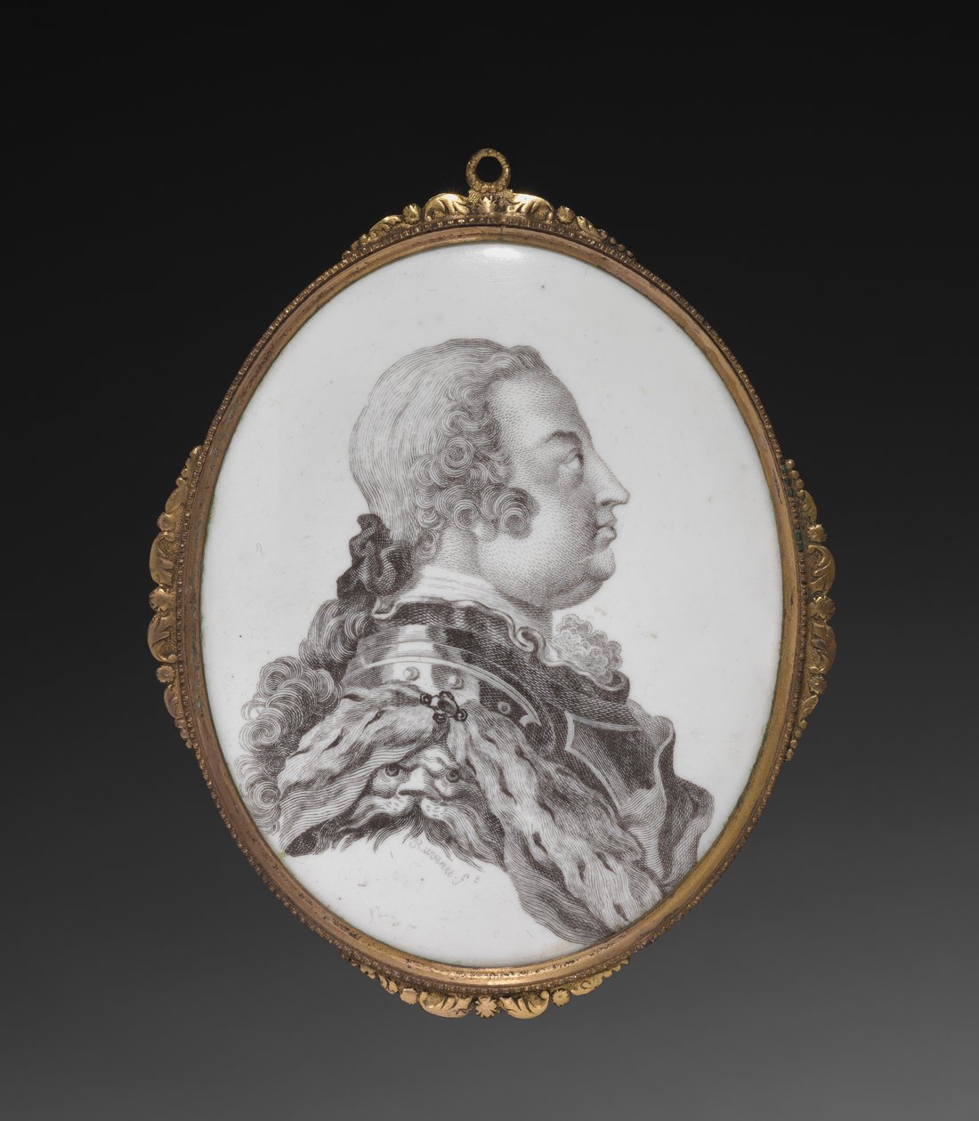 Oval Plak, Cumberland Dükü, c. 1755. by Simon Francois Ravenet