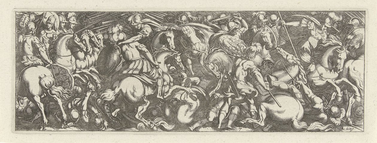 Gevecht tussen cavaleristen en infanteristen Cavallerie (dizi adı) Phoebus
