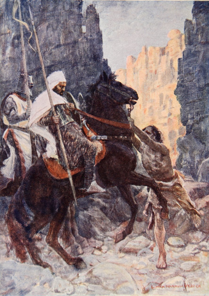 İskoç şövalyesi Sir Kenneth, Sarazenlerle, Ölüm Gölgesi Vadisi