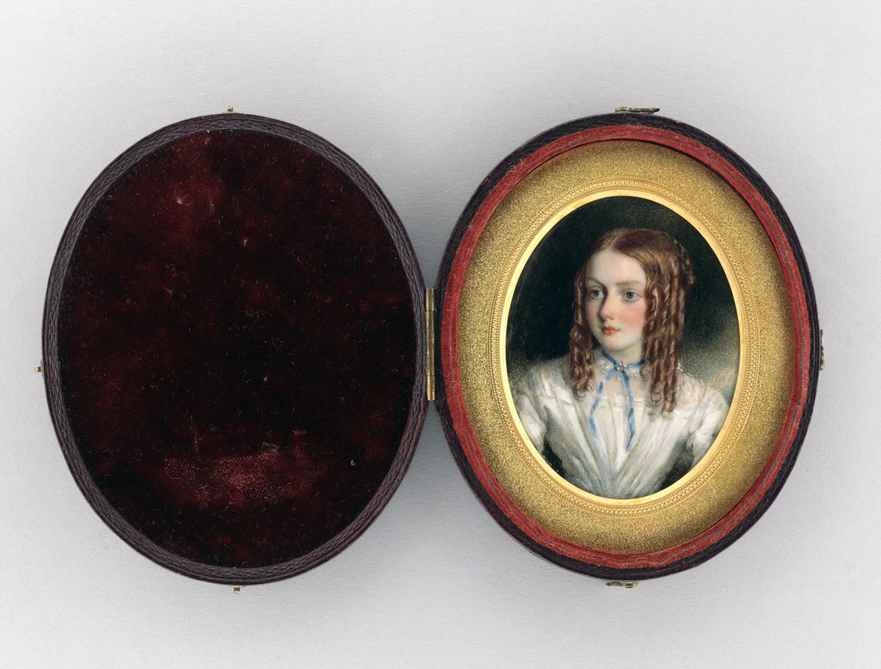 Gertrude Anne Barnardiston Yates by Simon Jacques Rochard