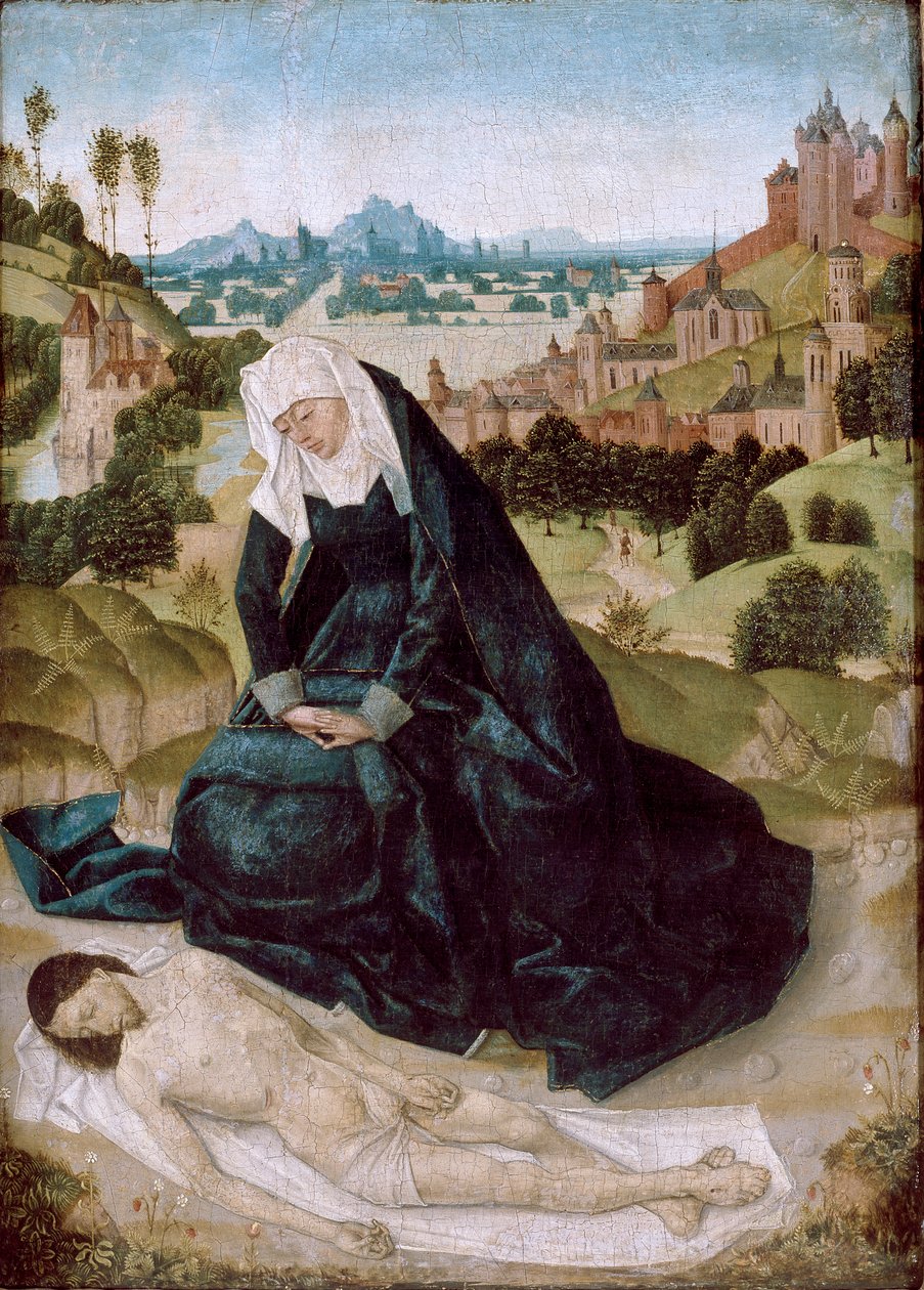 Pieta, 15. yüzyıl by Simon Marmion