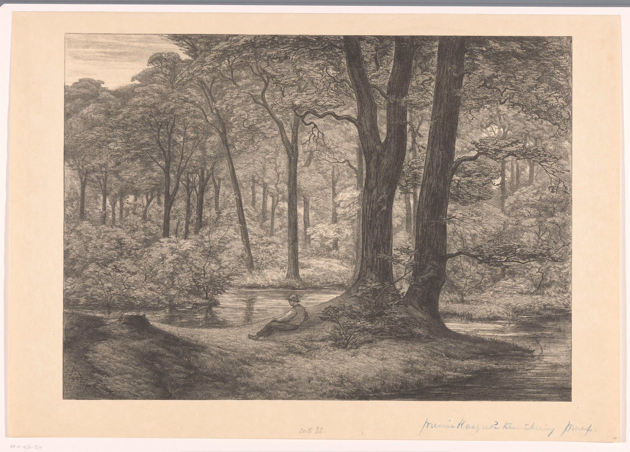 Hunnenschans'ın Veluwe'deki görünümü Hunnenschans (orijinal başlık) by Simon Moulijn