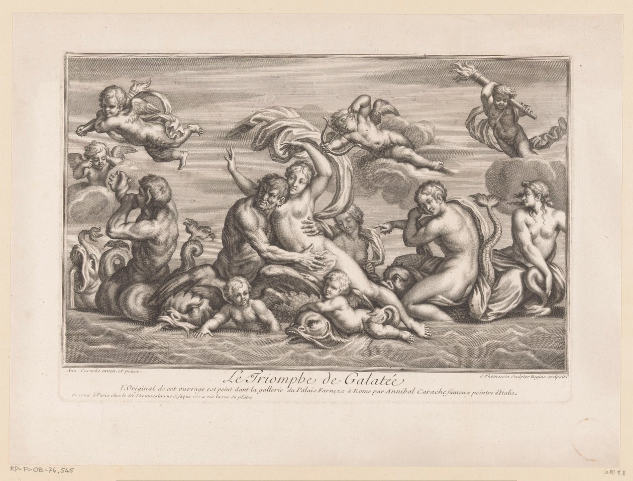 Triomf van Galatea by Simon Thomassin