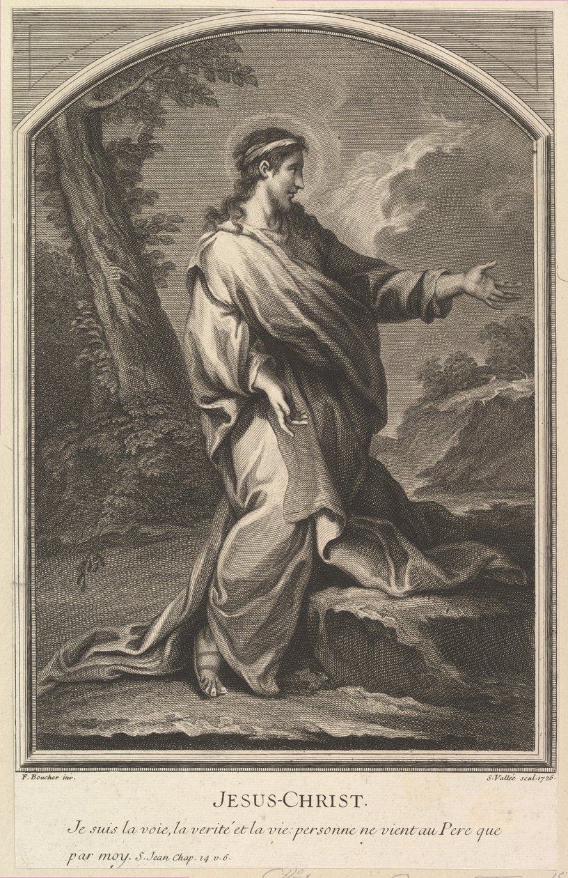 İsa Mesih, 1726. by Simon Vallee