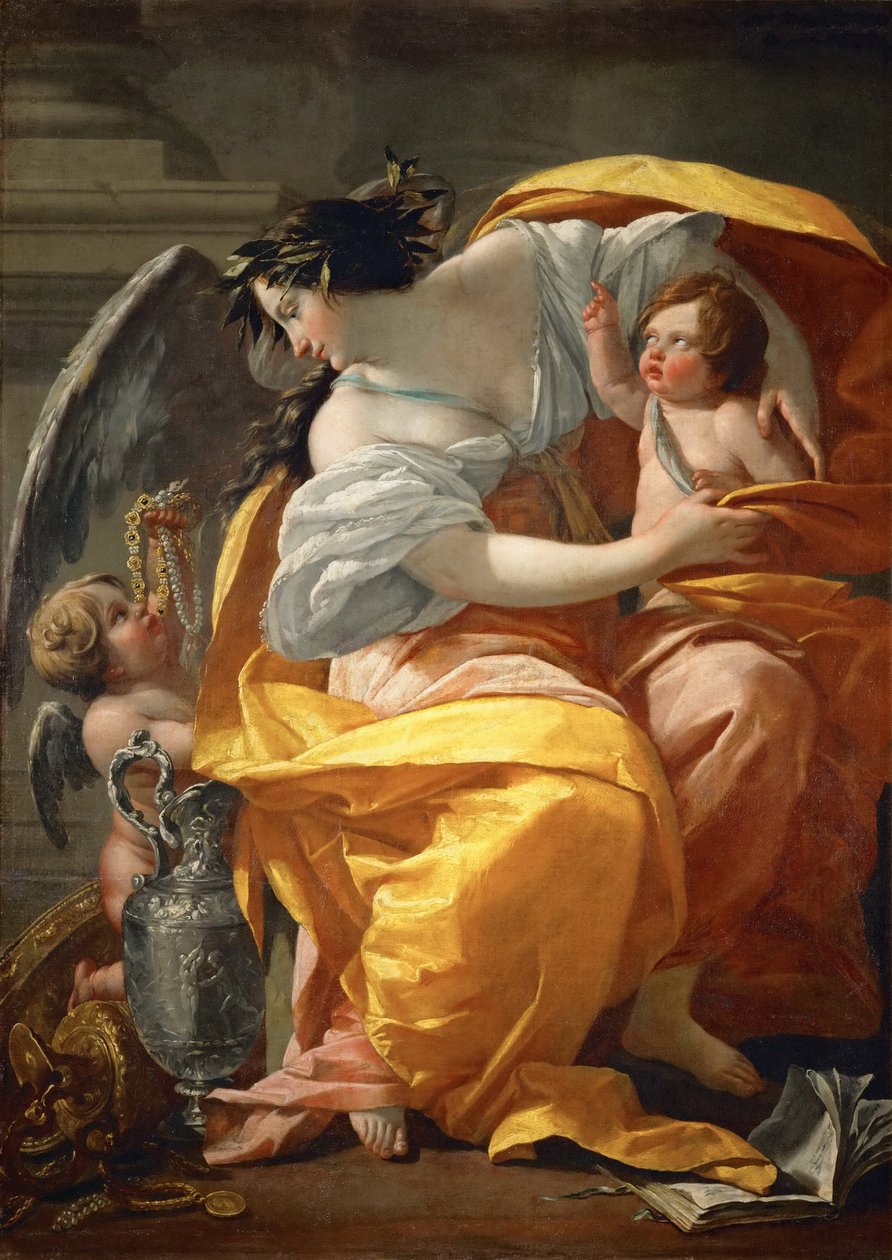 Zenginlik Alegorisi by Simon Vouet