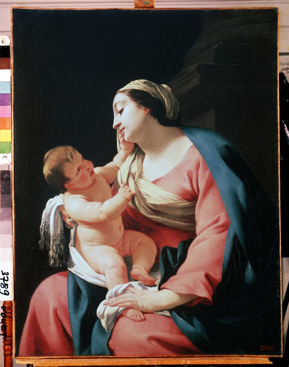 Bakire ve Çocuk (Bakire ve Çocuk). Simon Vouet