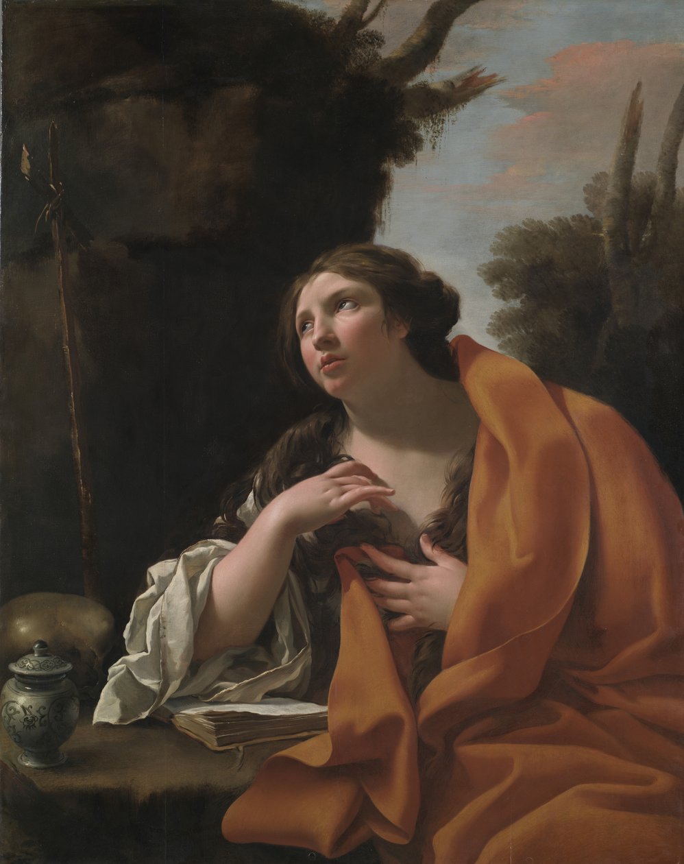 Aziz Mary Magdalen, c.1630 by Simon Vouet