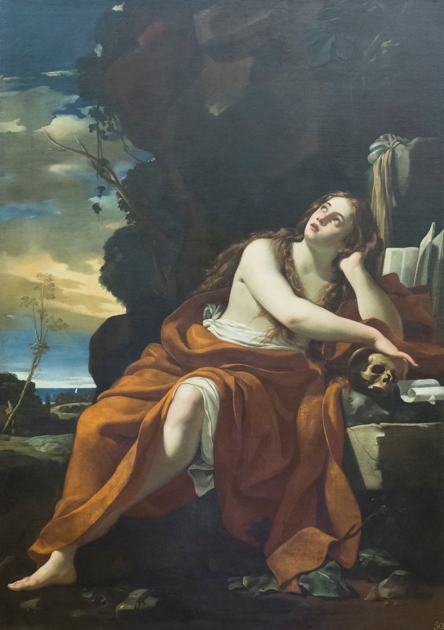 Aziz Mary Magdalene tövbe by Simon Vouet