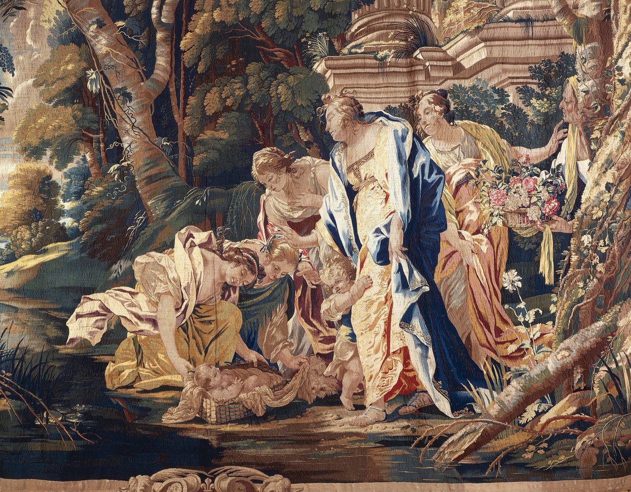 Musa'nın Bulunuşu by Simon Vouet