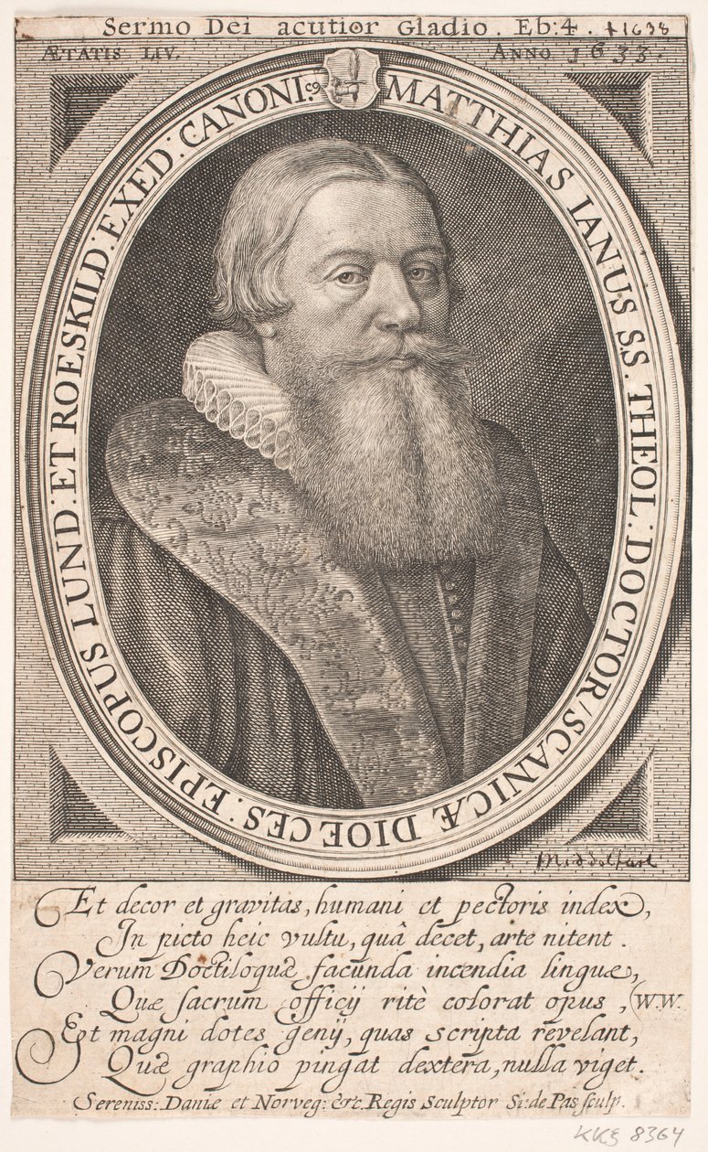 Piskopos Mads Jensen by Simon de Pas