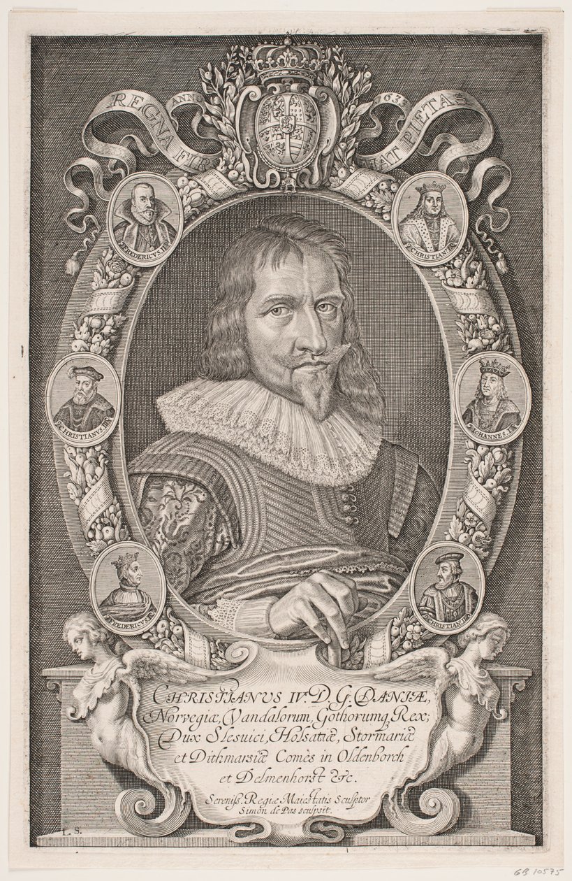 Hıristiyan IV by Simon de Pas