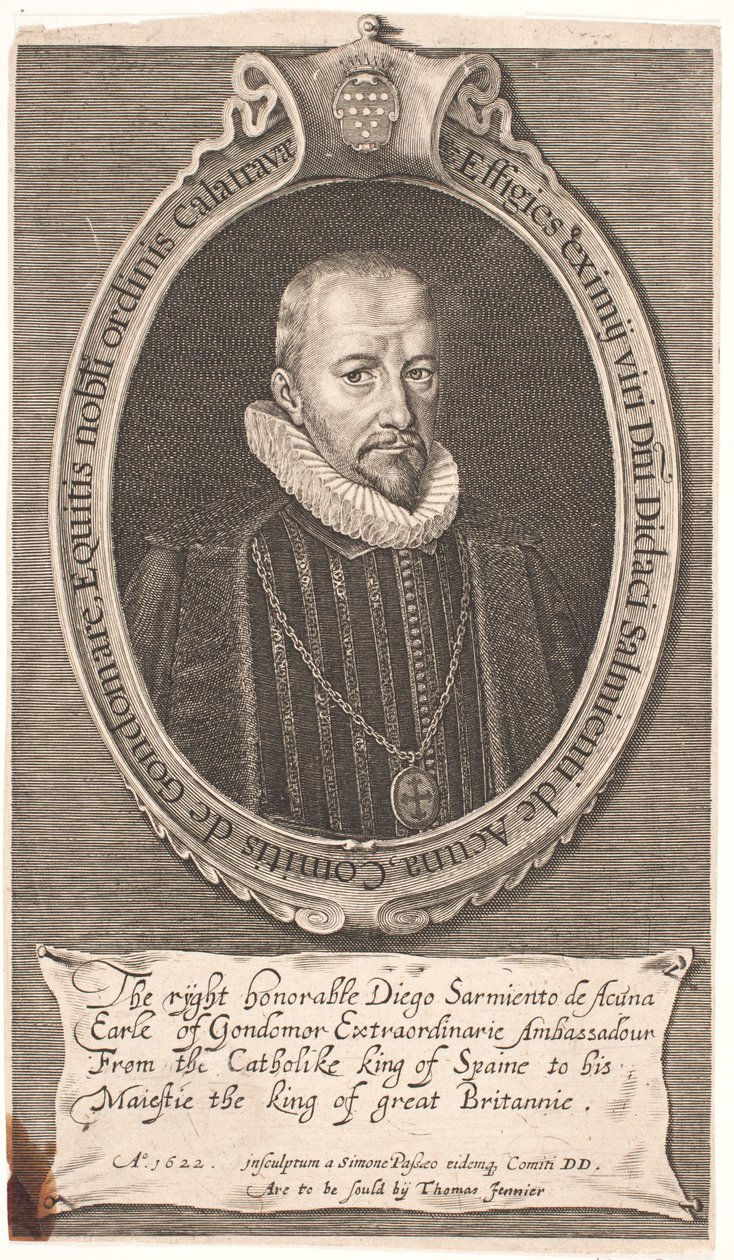 Diego Sarmiento de Acuna, Godomar Kontu. Londra