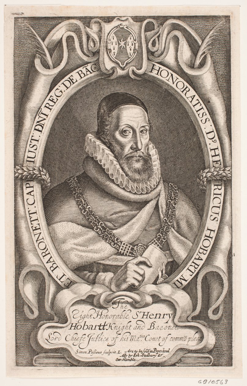 Henry Hobart by Simon de Pas