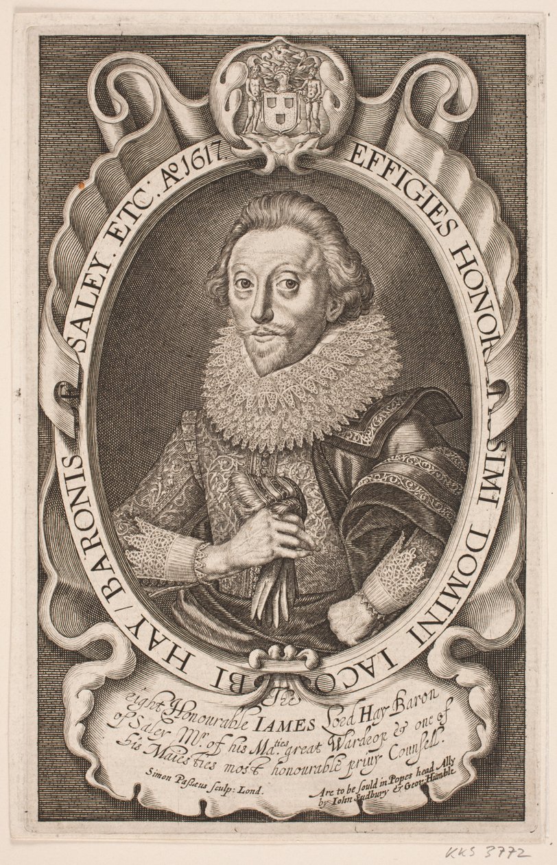 James Hay, baron af Sawley by Simon de Pas