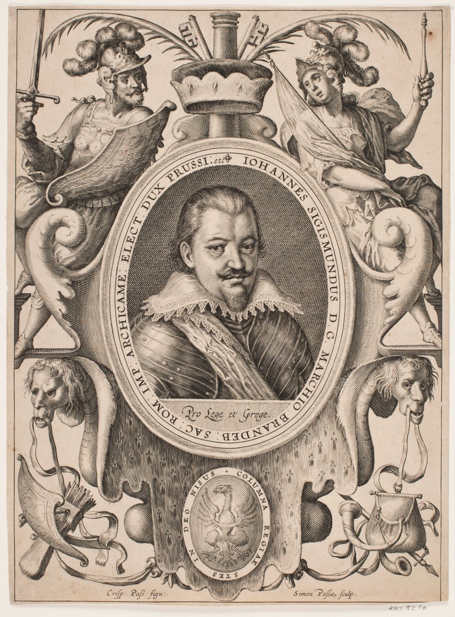 Brandenburg Seçmen Johan Sigismund by Simon de Pas