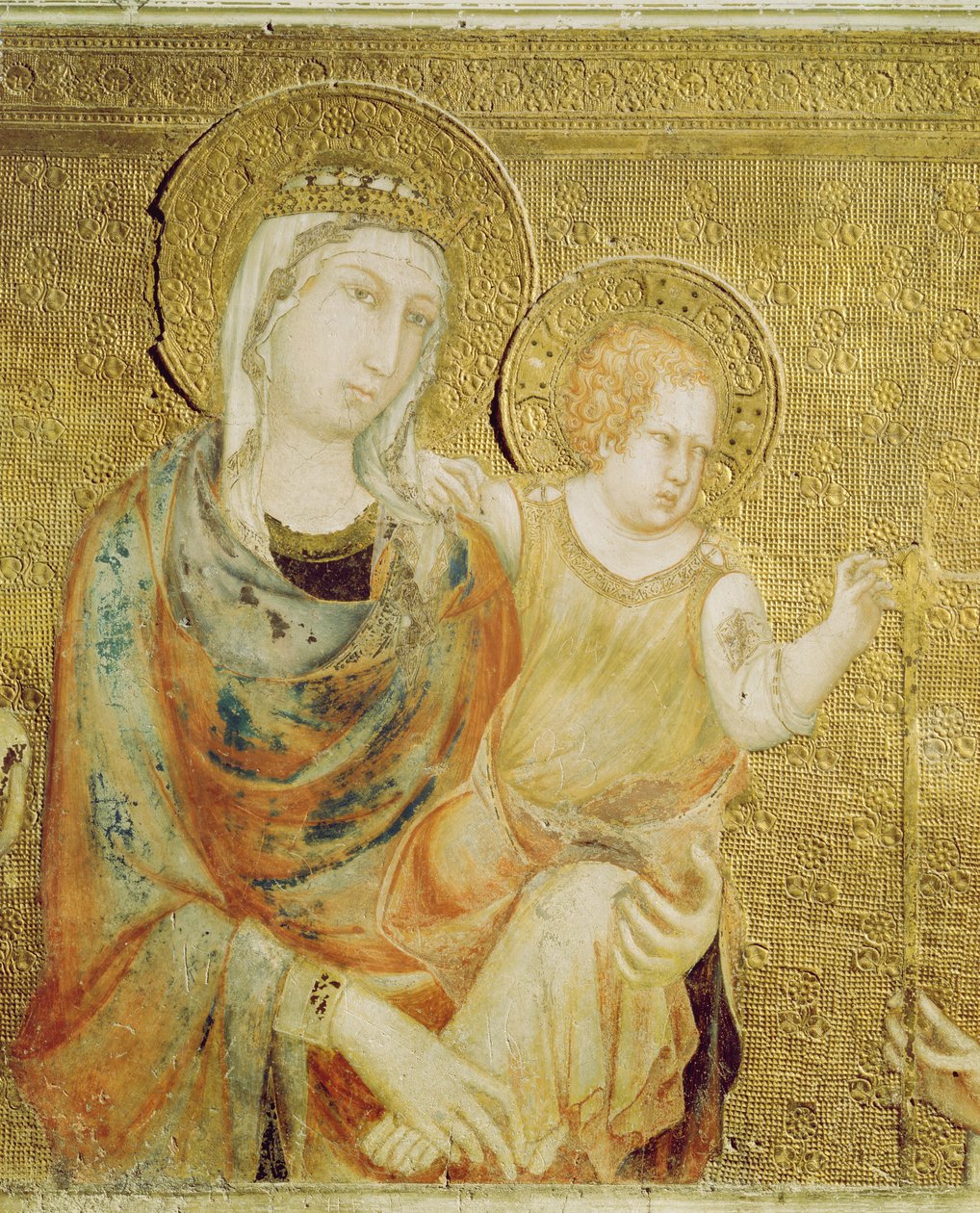 madonna ve çocuk by Simone Martini