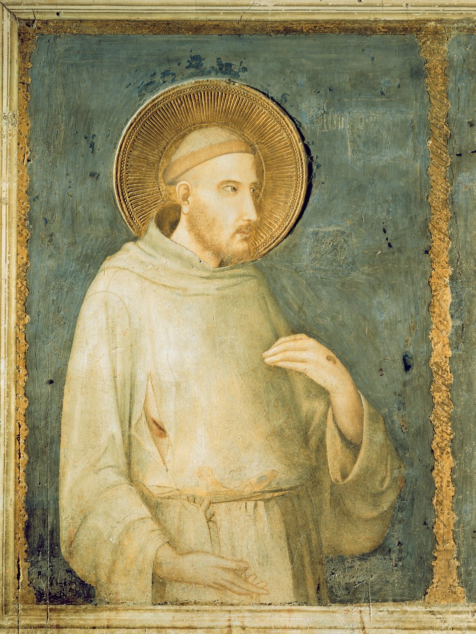 ಸೇಂಟ್ ಫ್ರಾನ್ಸಿಸ್, 1318 ಟರ್ಕ್ by Simone Martini