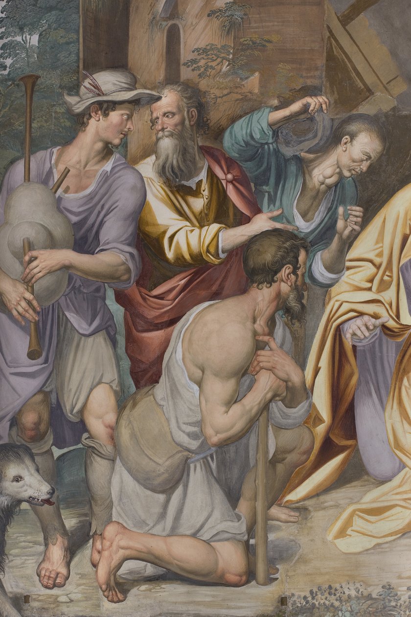 Çobanların Tapınması, 1578-82 by Simone Veneziano Peterzano
