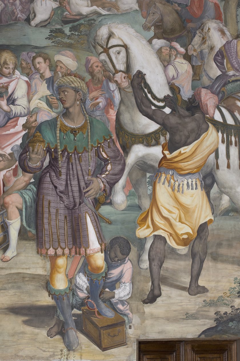 Magi'nin Tapınması, Presbitery, 1578-82 by Simone Veneziano Peterzano