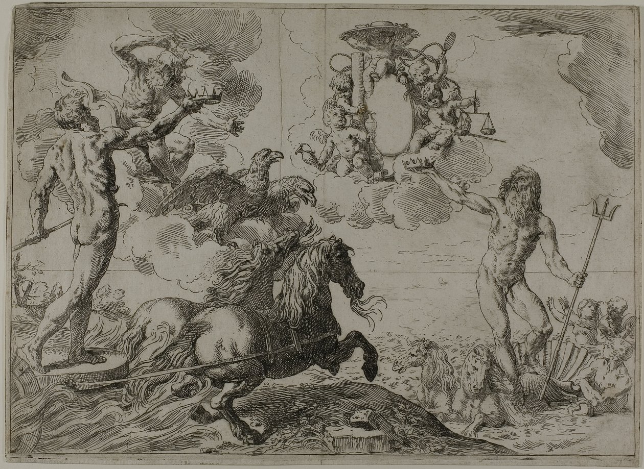 Jüpiter, Neptün ve Pluto Taçlarını Kardinal Borghese