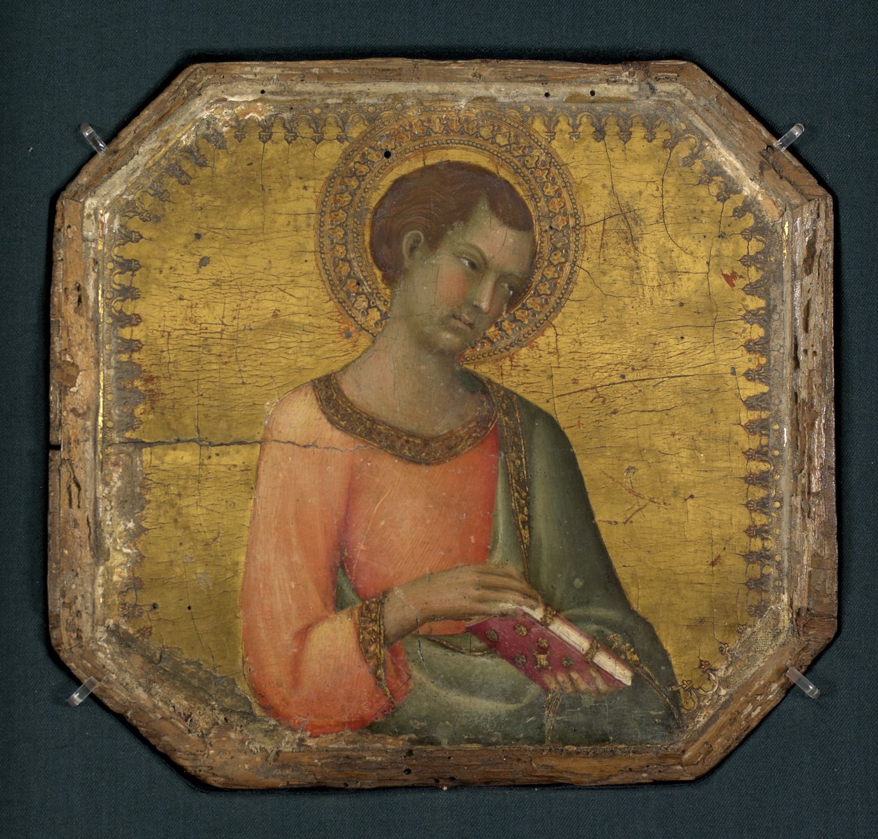 Kitap Tutan Bir Aziz, 1344 by Simone Martini