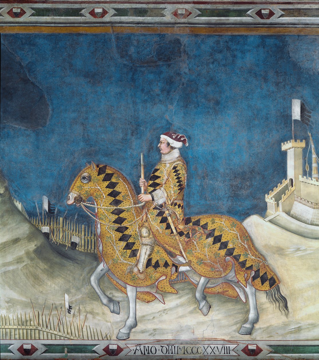 Guidoriccio da Fogliano. Guido Riccio da Fogliano (öldü 1352), Siena ordusunun komutanı (condottiero), 1328